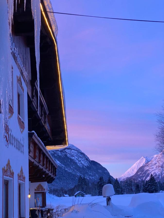 Baerenwirt Lejlighed Mittenwald Eksteriør billede